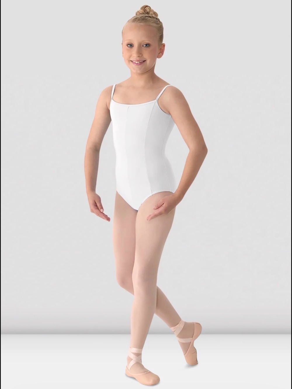 Girls Mirella Princess Seamed Camisole Leotard